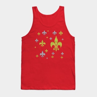 Fleur-de-lis Symbol Tank Top